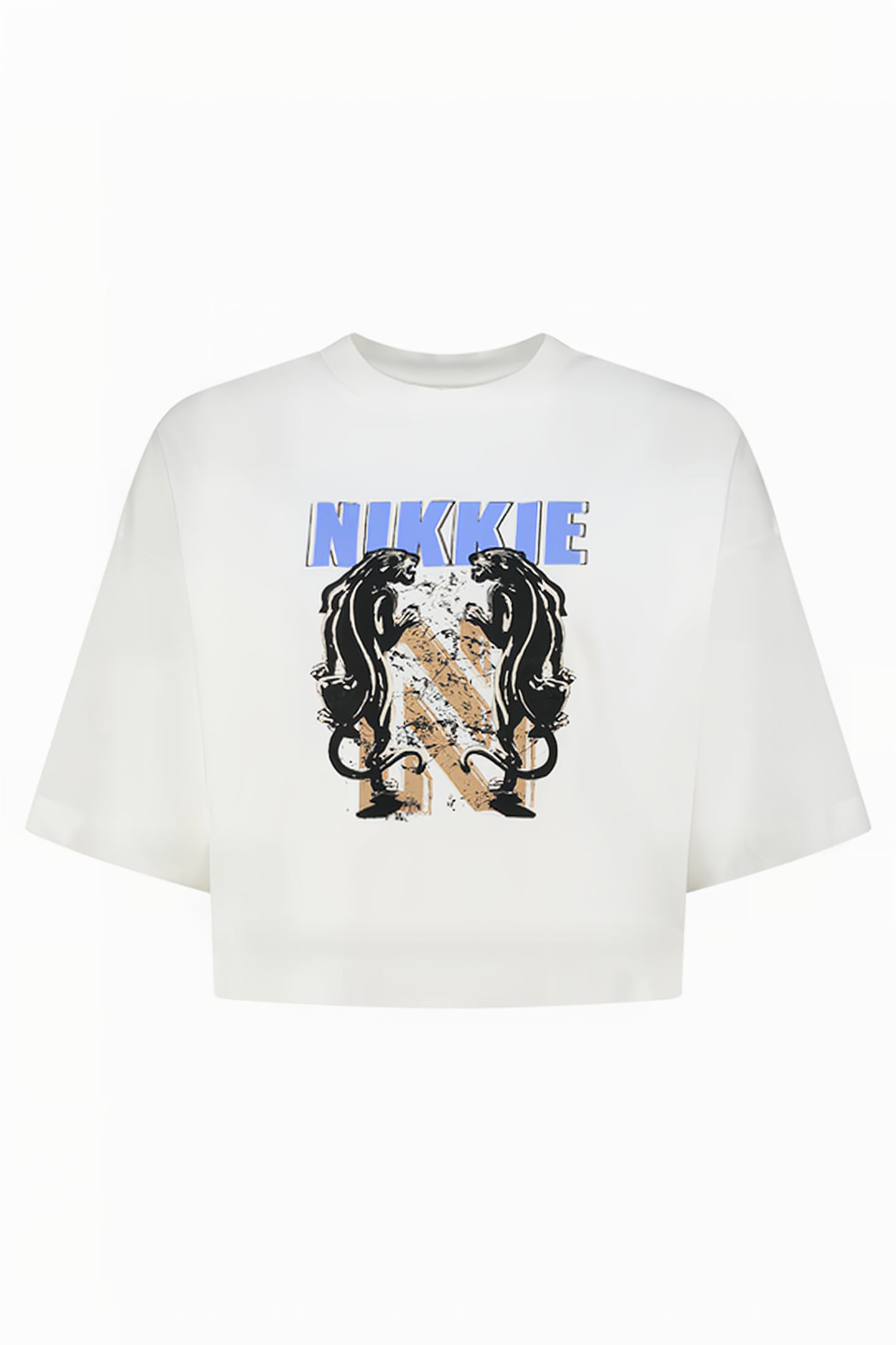 NIKKIE PANTHER T-SHIRT STAR WHITE 1