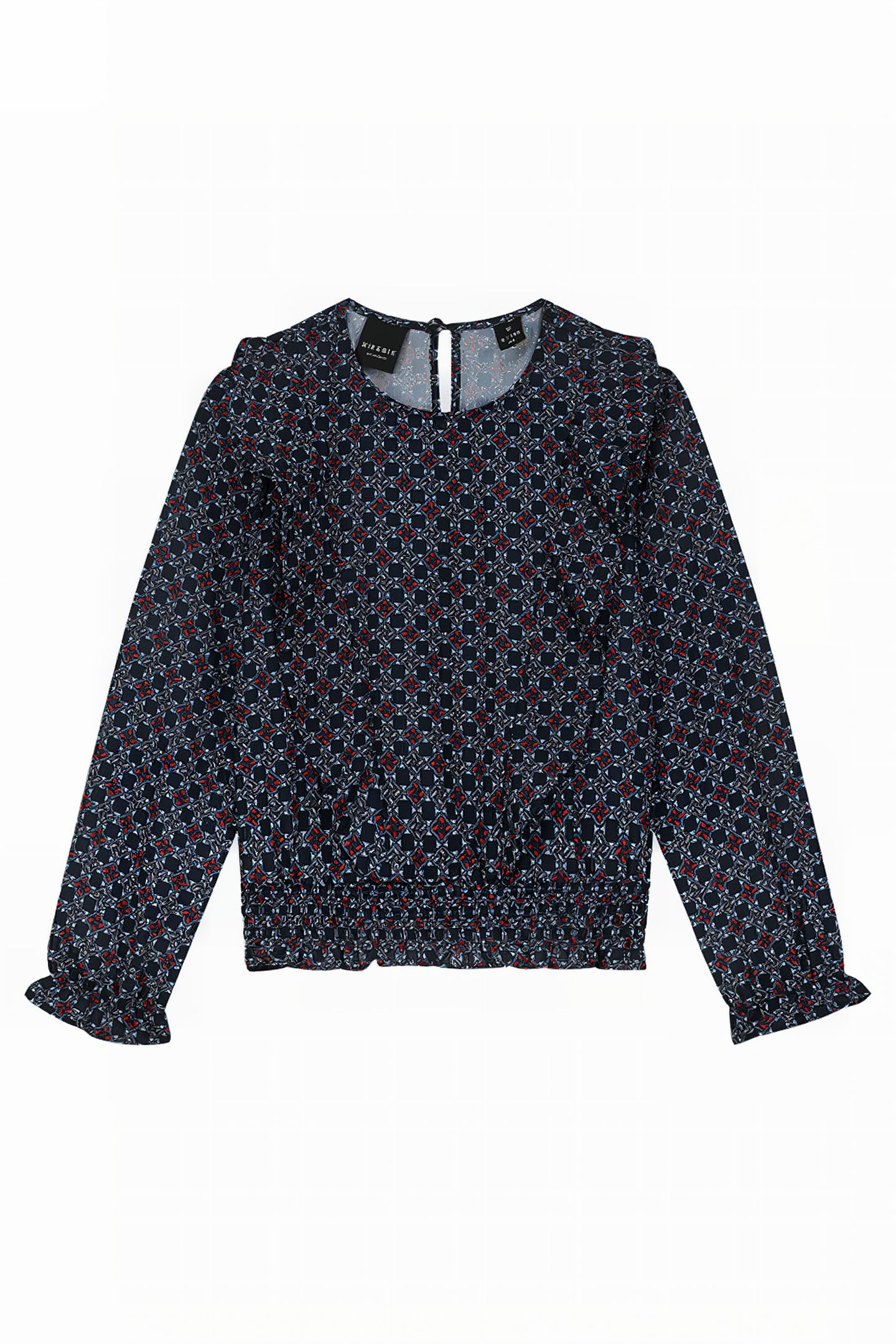 IRENE BLOUSE ROYAL BLUE 1