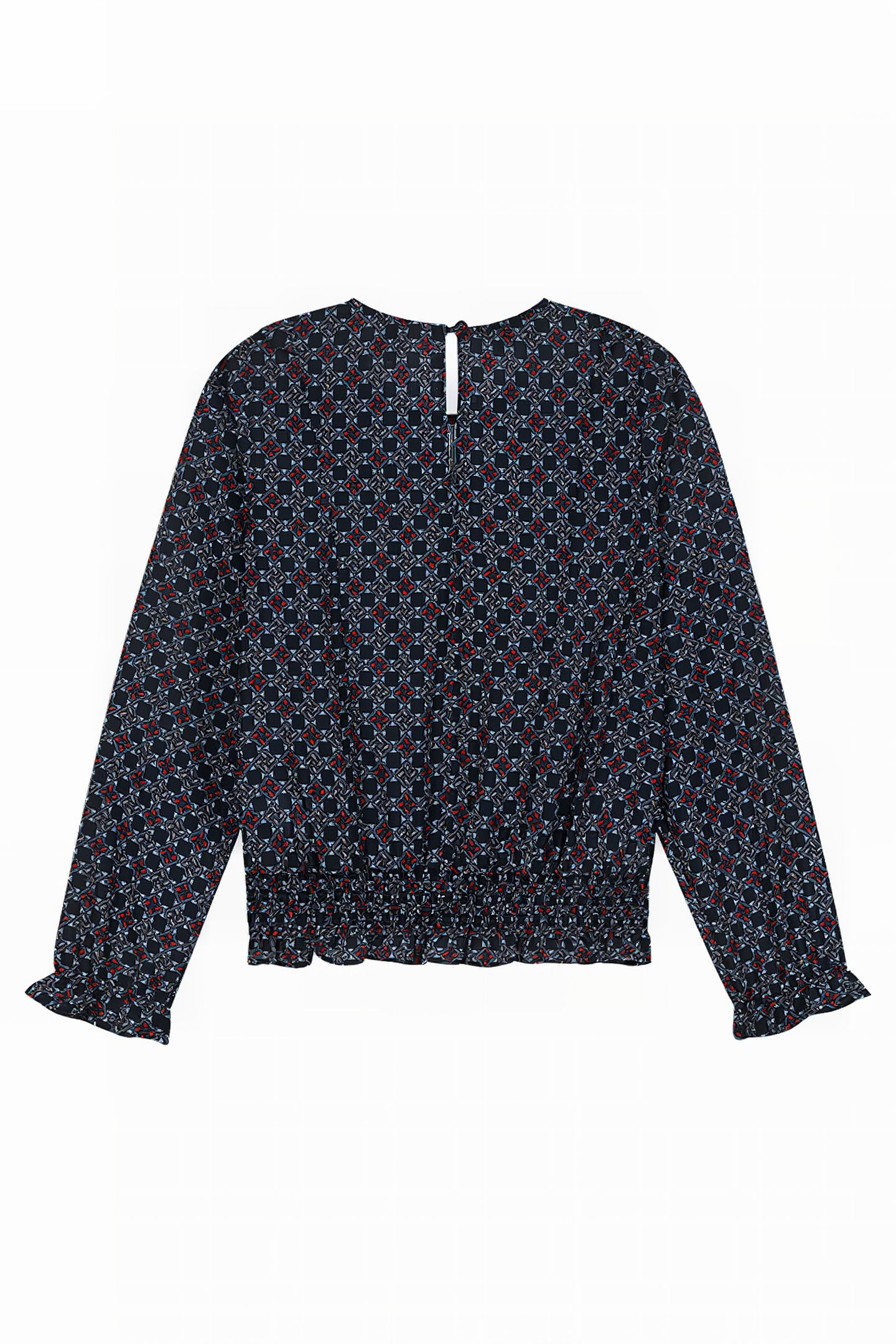 IRENE BLOUSE ROYAL BLUE 2