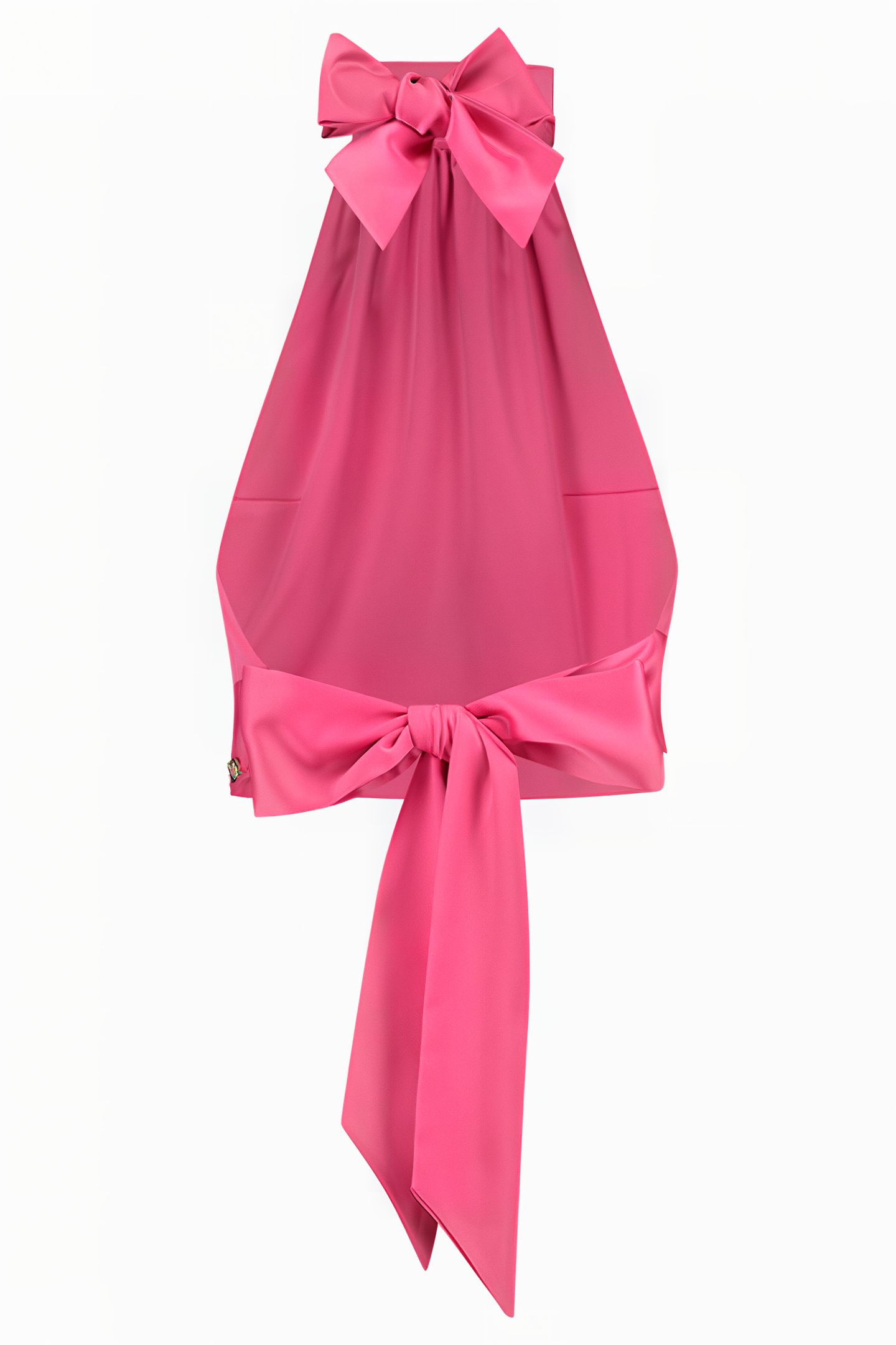 LOREN SATIN TOP CANDY PINK 2