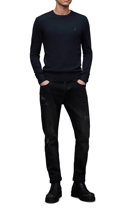 MODE MERINO CREW INK NAVY 3