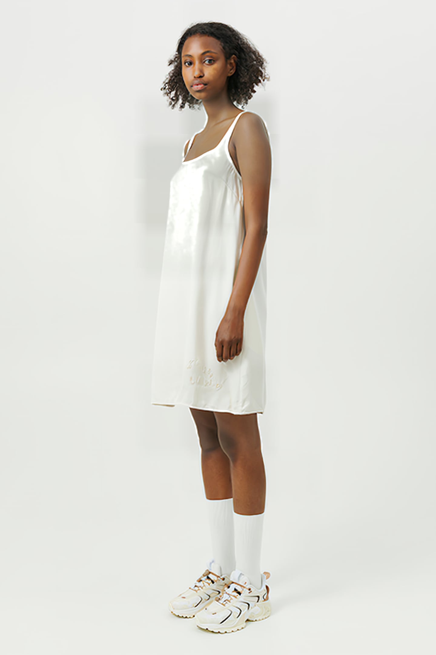 CAPRI DRESS OFF WHITE 1