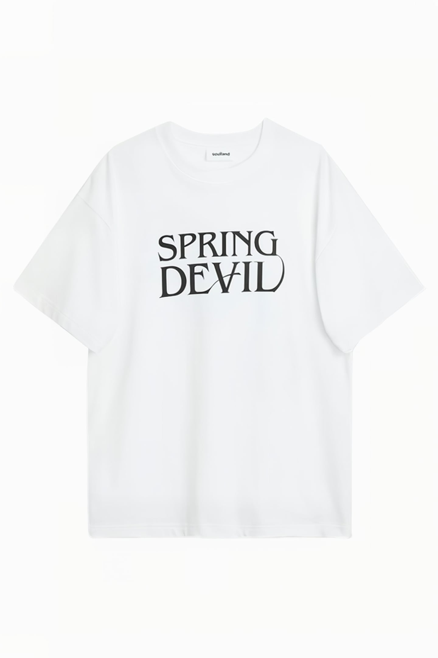 SPRING DEVIL T-SHIRT WHITE 1