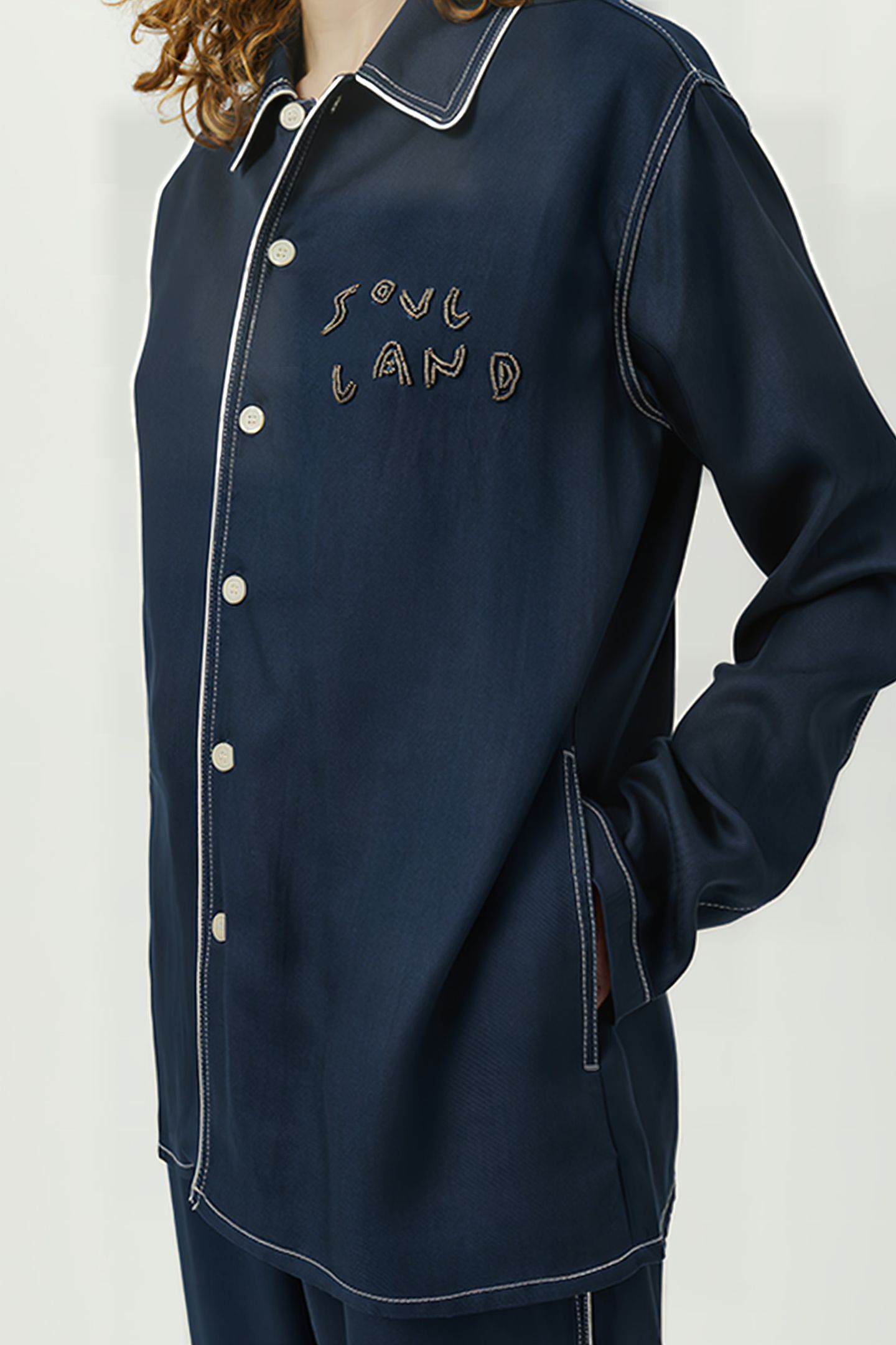 TYRA OVERSHIRT NAVY 8