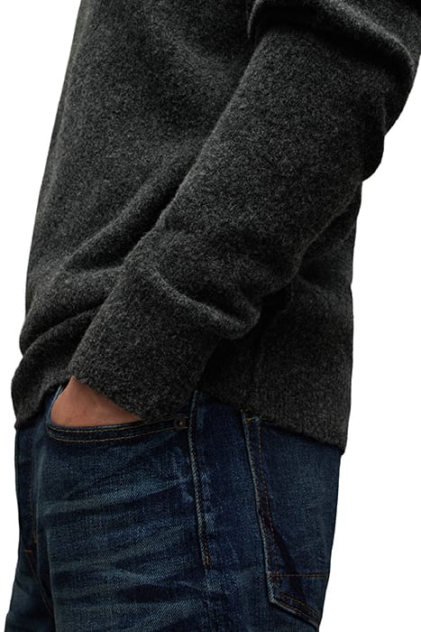 STATTEN CREW CINDER BLACK MARL 8