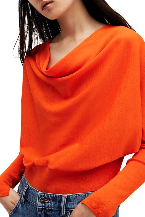 RIDLEY M CROP JUMPER ZESTY ORANGE 6