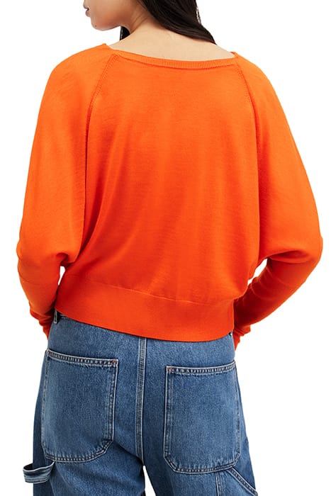 RIDLEY M CROP JUMPER ZESTY ORANGE 2