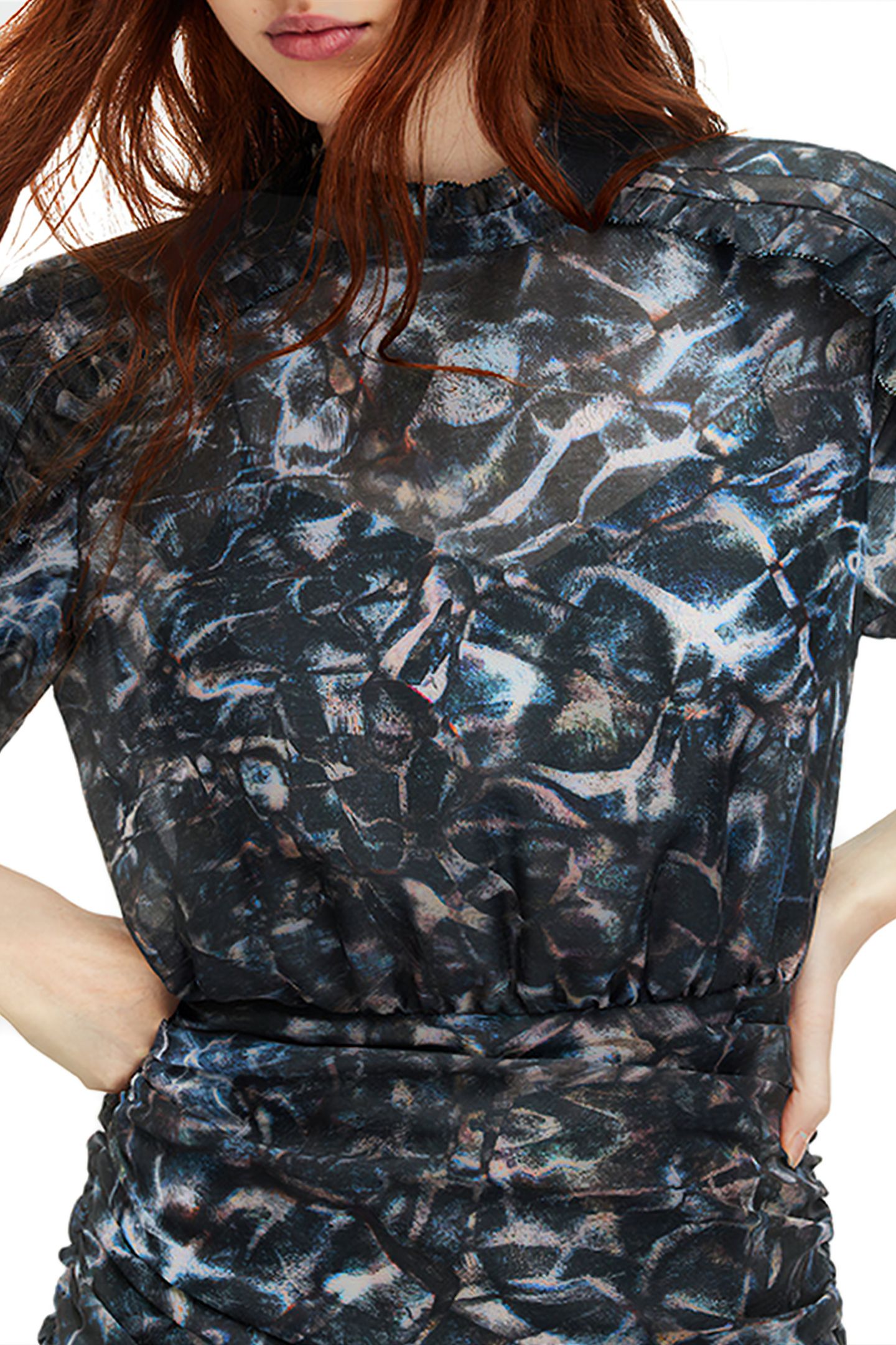 HARLEE CALADESI DRES PETROL BLUE 7