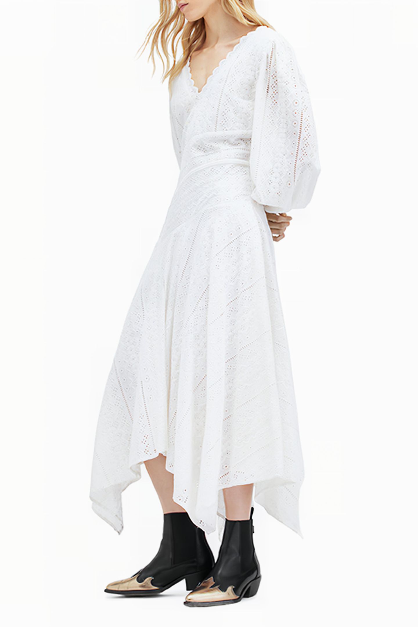 AVIANA BRODERIE DRES OFF WHITE 4