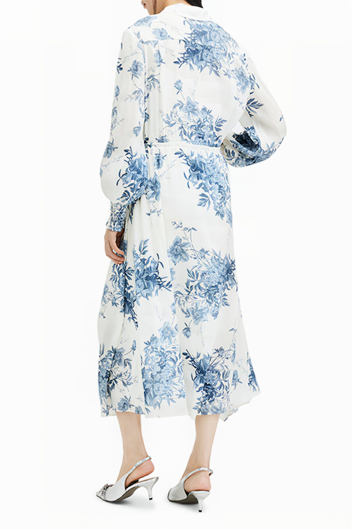 SKYE DEKORAH DRESS DENIM BLUE 2
