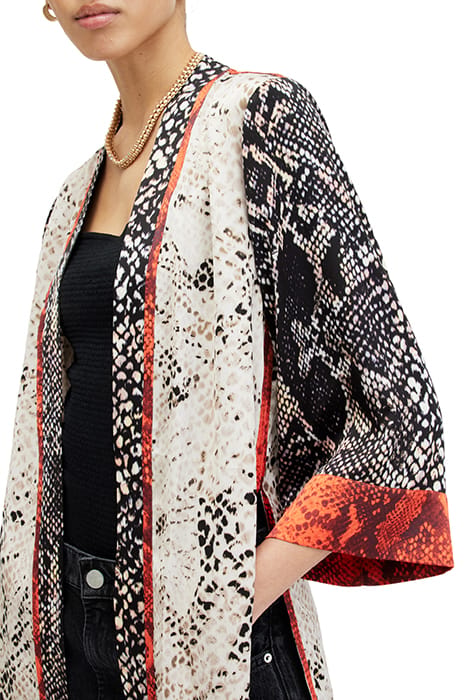 CASA WAIMEA KIMONO BLACK/MULTI 6