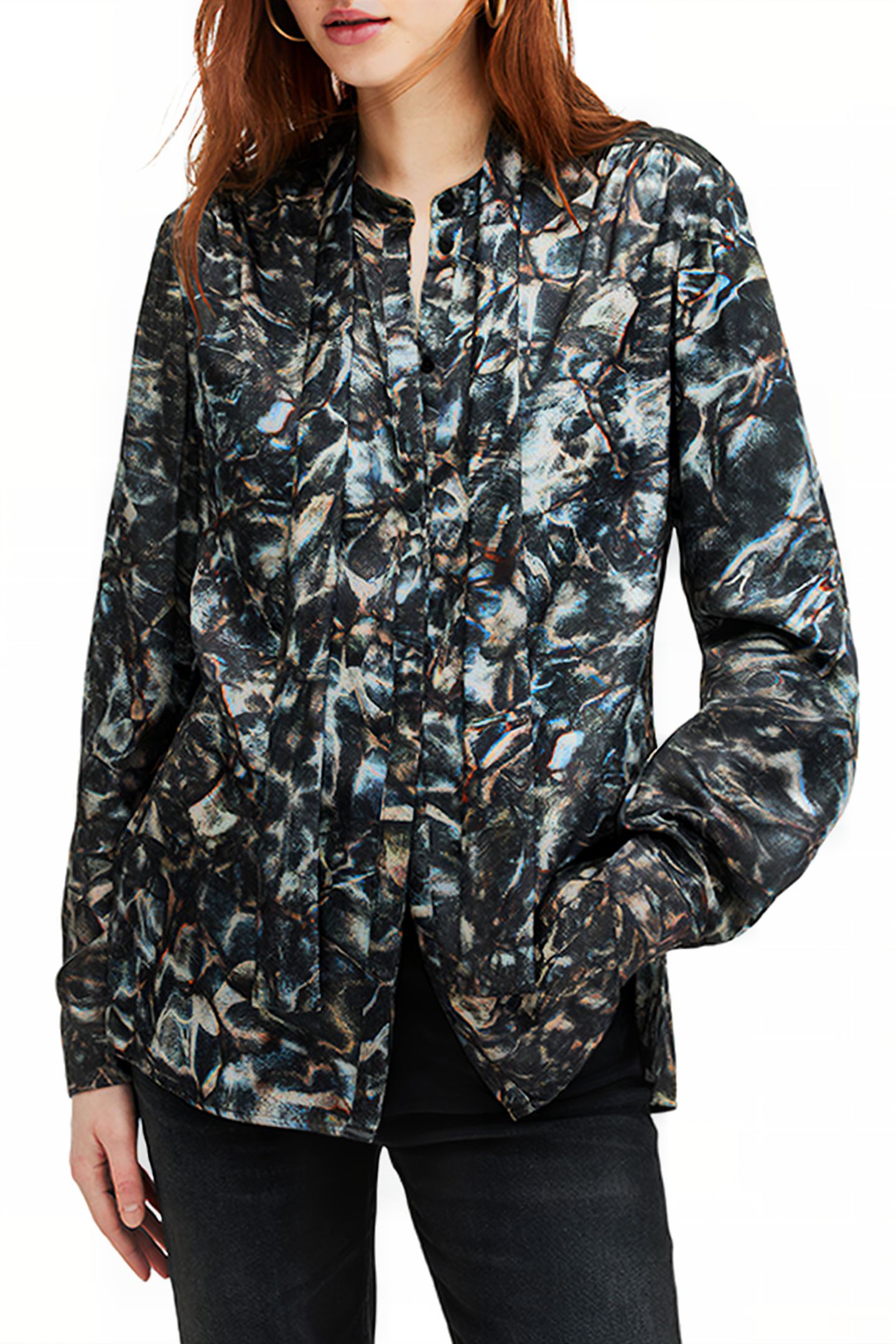 TONI CALADESI SHIRT PETROL BLUE 1