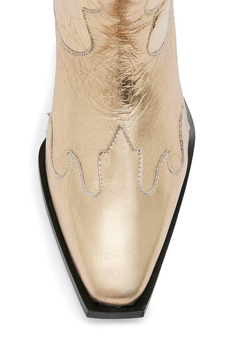 DOLLY BOOT METALLIC GOLD 5