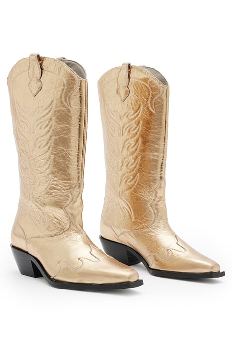 DOLLY BOOT METALLIC GOLD 3