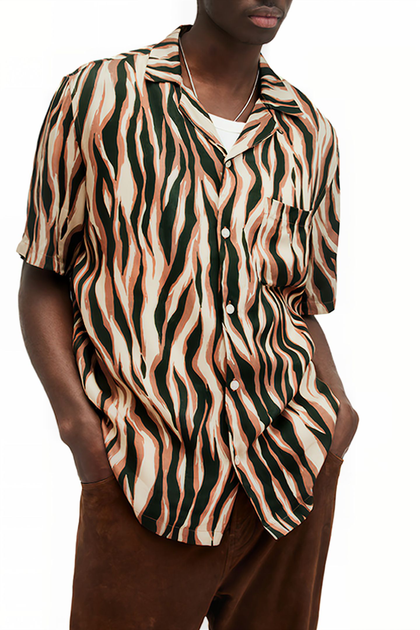 FIRED SS SHIRT CAMEL BROWN 1