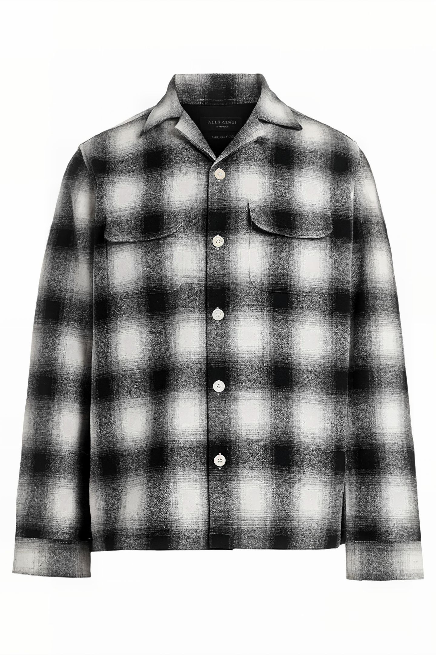 FORTUNADO LS SHIRT OATMEAL WHT/JT BLK 4
