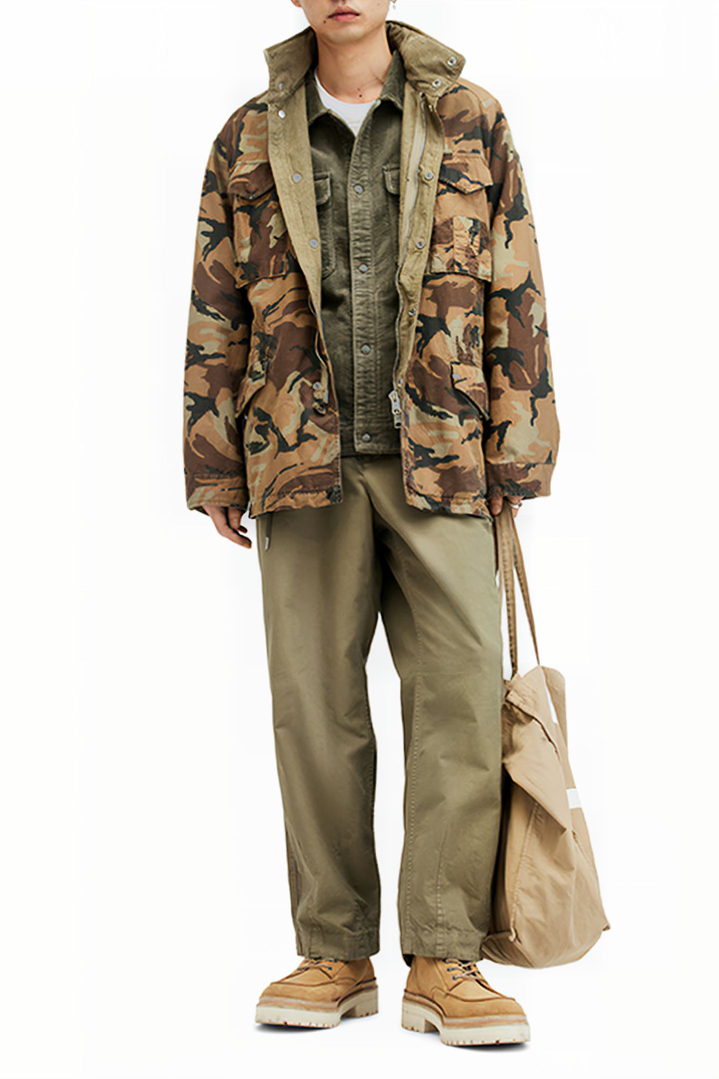 BUCK TROUSER MILITARY GREEN 2