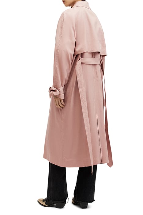 KIKKI TRENCH RICH TAN PINK 3