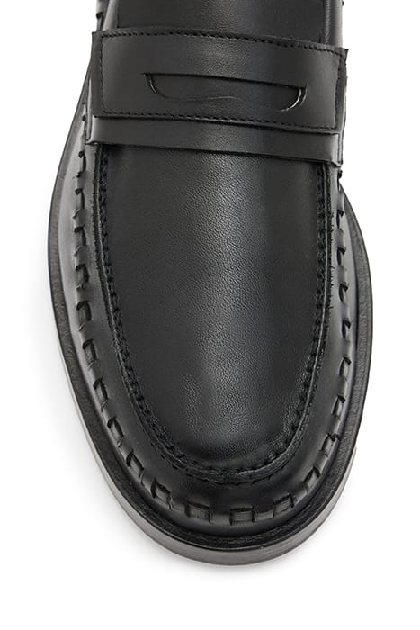 SAMMY LTHR LOAFER BLACK 5