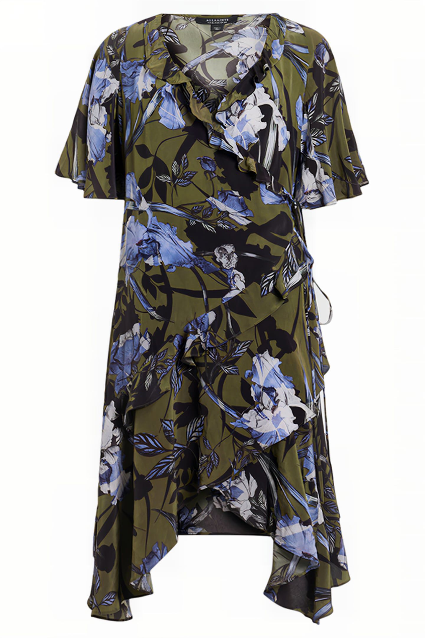 MEAGAN BATU DRESS DEEP KHAKI GREEN 4