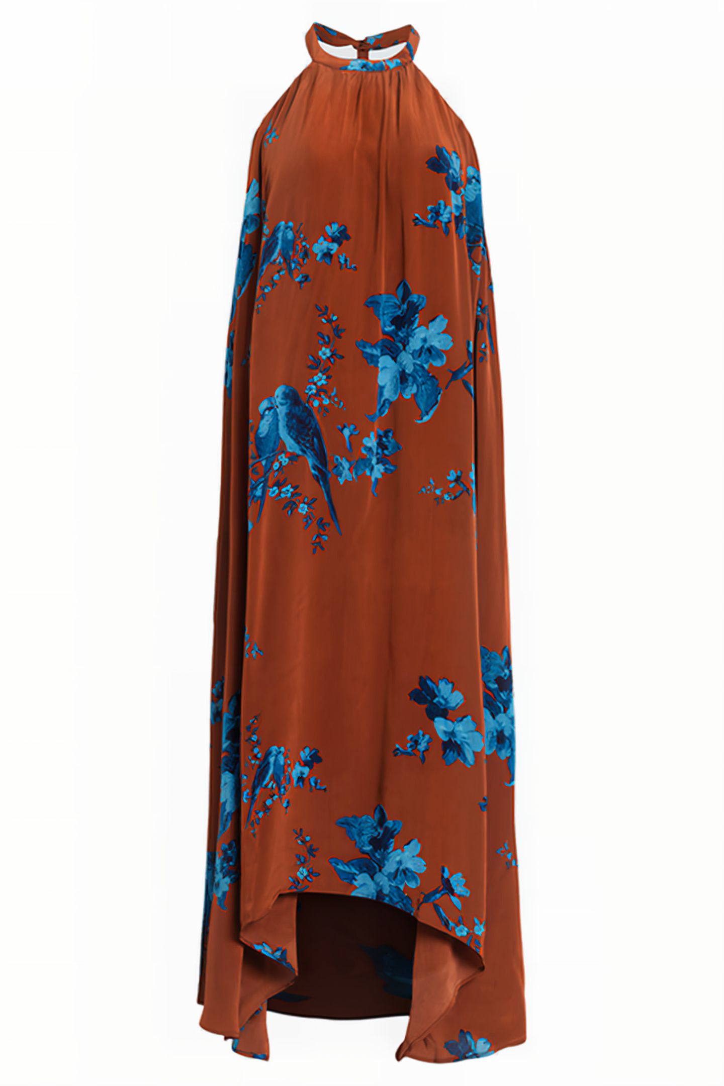 MYSTI IONA DRESS RUST RED 3