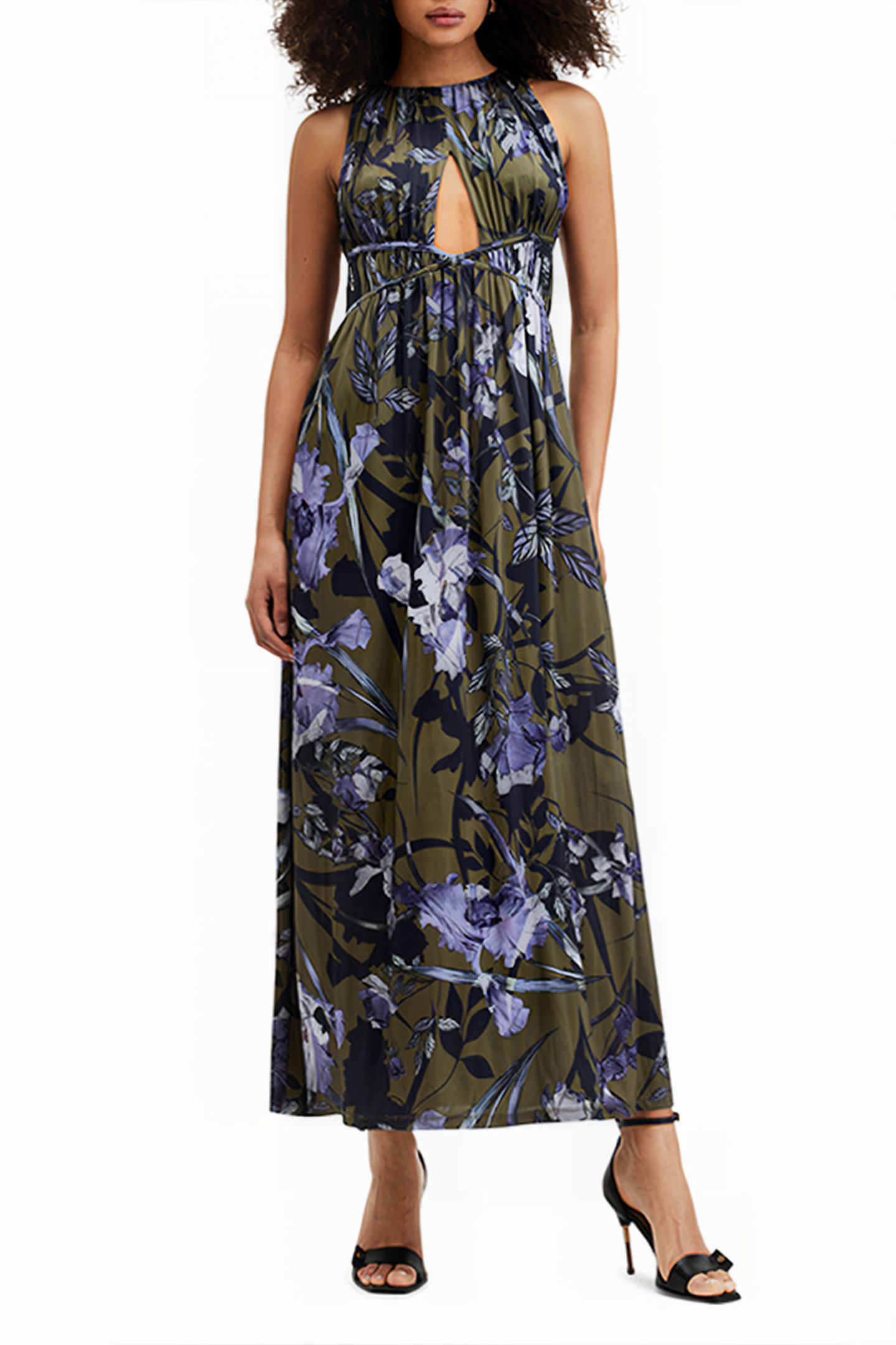 KAYA BATU DRESS DEEP KHAKI GREEN 5