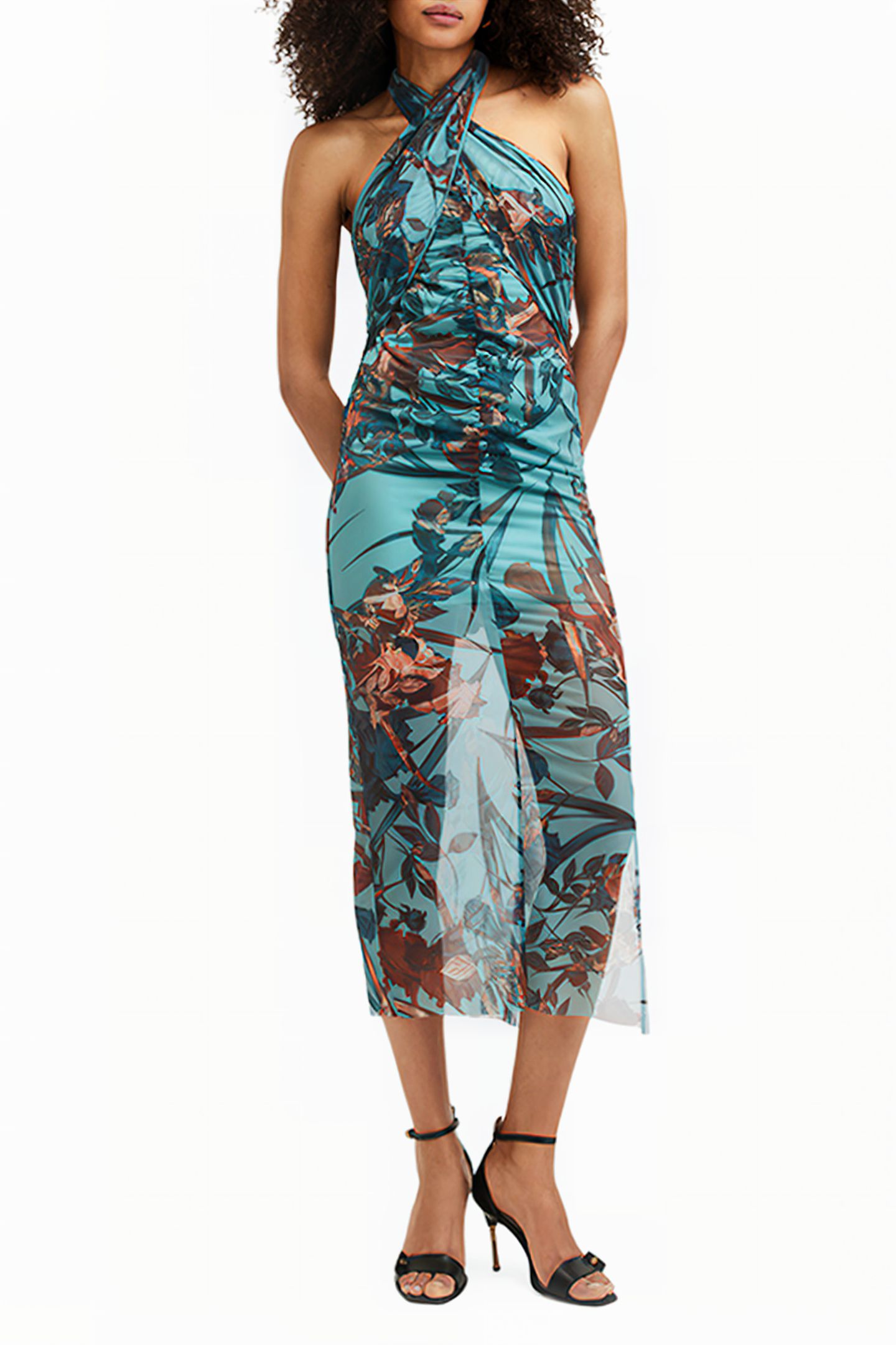 KAIH BATU DRESS LAGOON BLUE 1