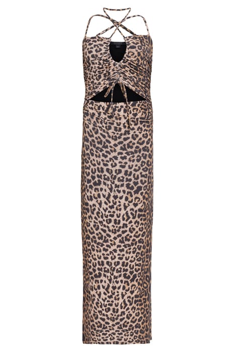 AMAYA LEPPO DRESS LEOPARD BROWN 3