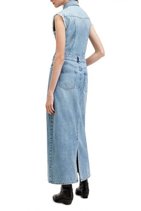 BLAIR DENIM DRESS LIGHT INDIGO 2