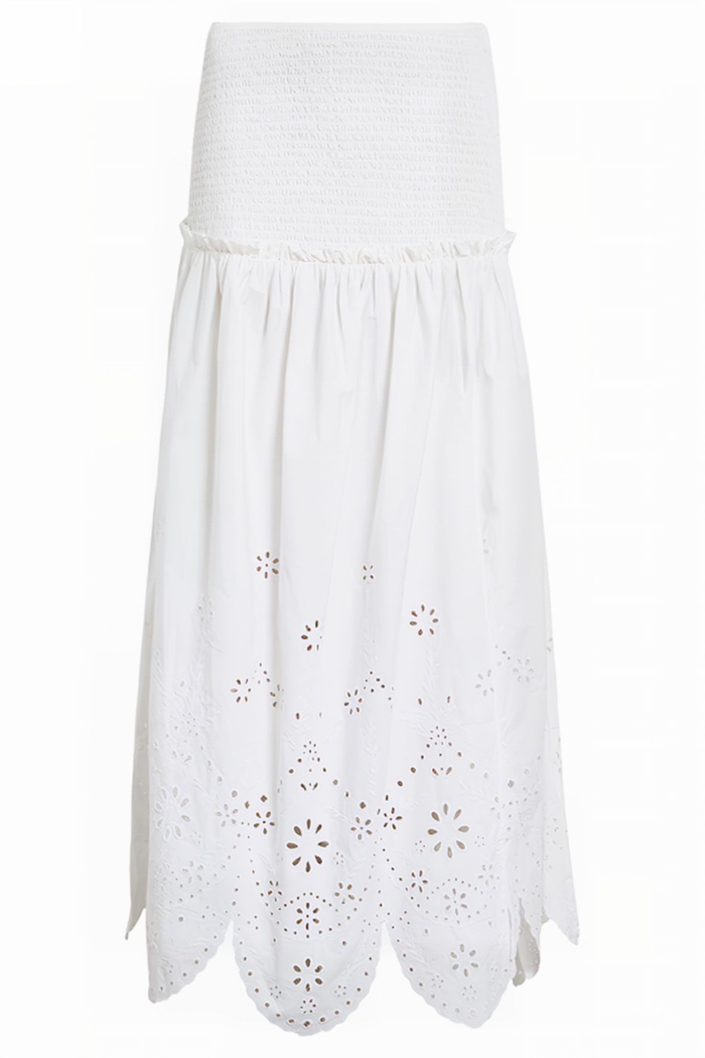 ALEX EMB SKIRT OFF WHITE 4