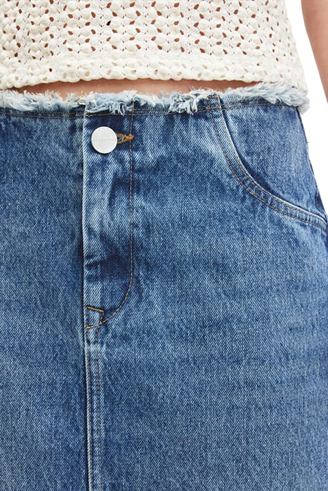 CYRA MAXI SKIRT MID INDIGO 6