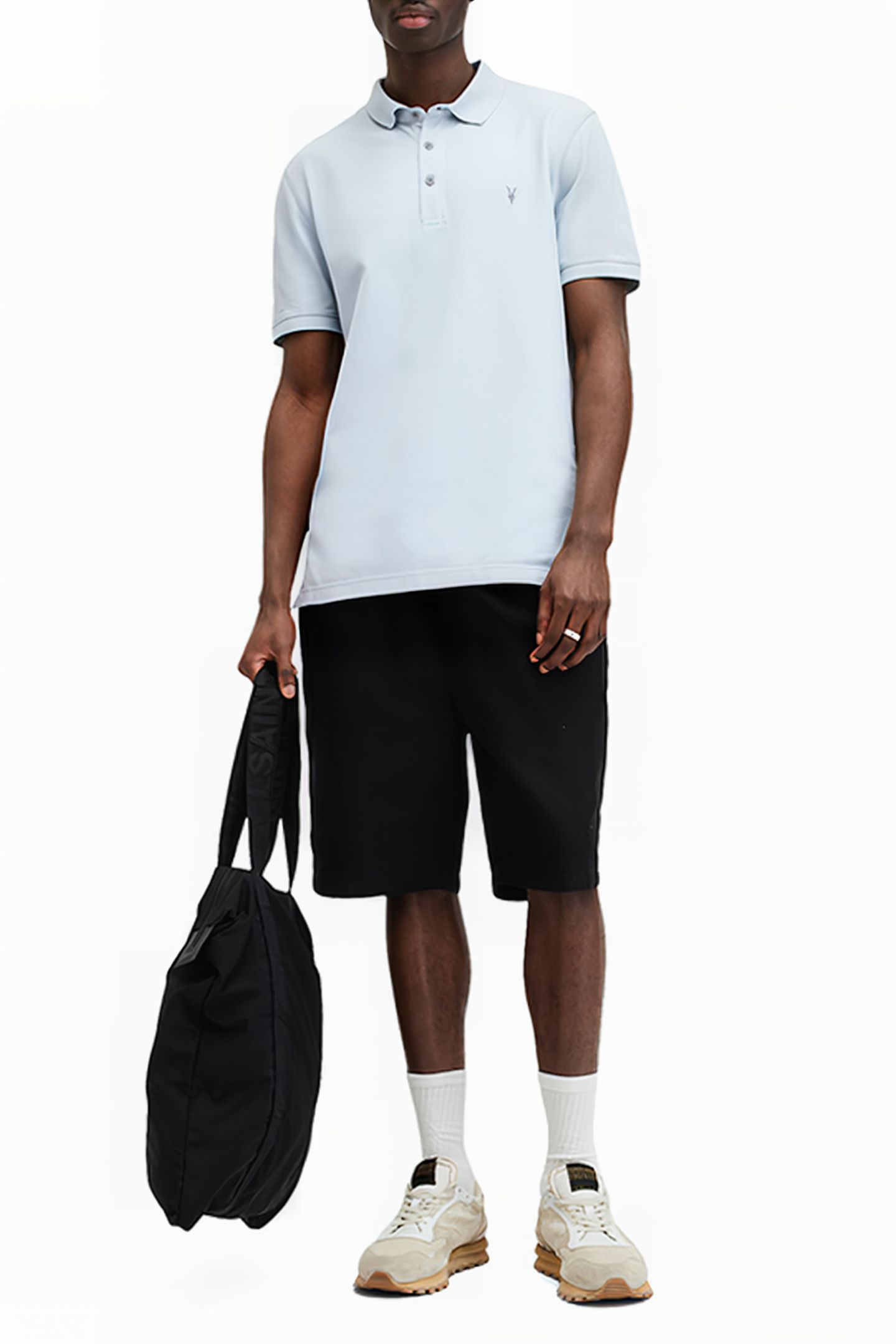 REFORM SS POLO 2 PAC BETHEL BLUE/BLACK 4