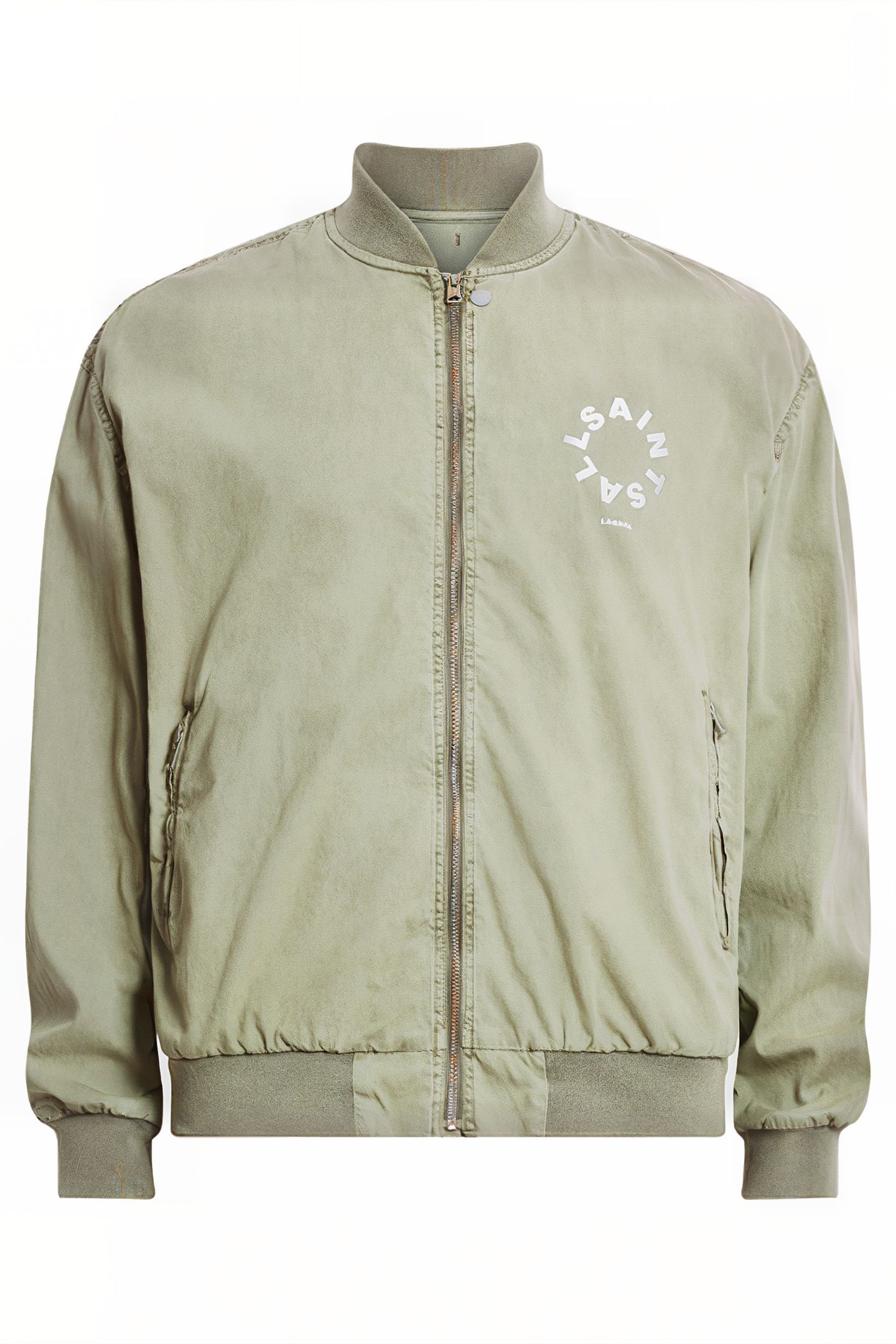 TIERRA FADED BOMBER HERB GREEN 3
