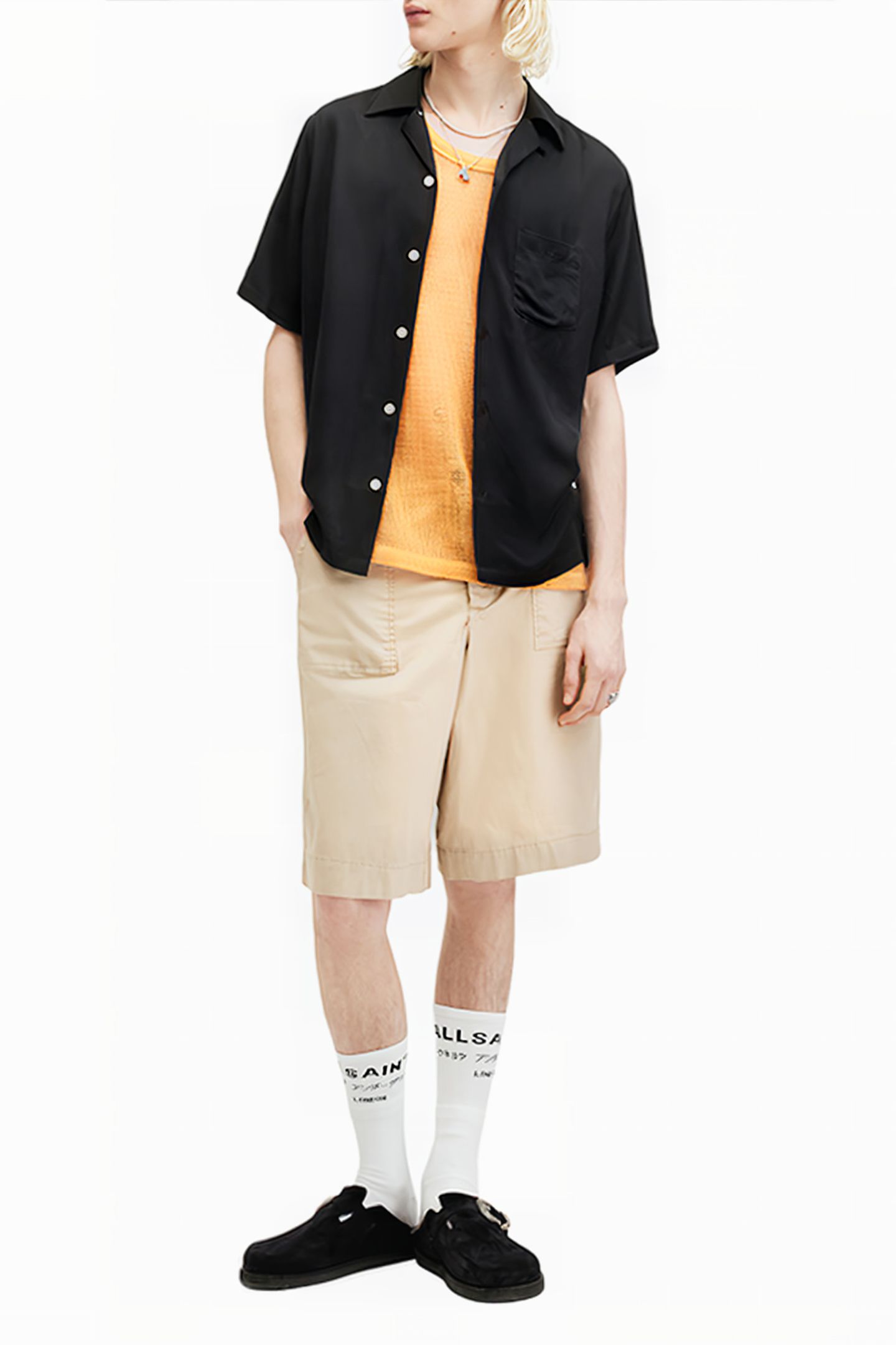 SUNSMIRK SS SHIRT JET BLACK 2
