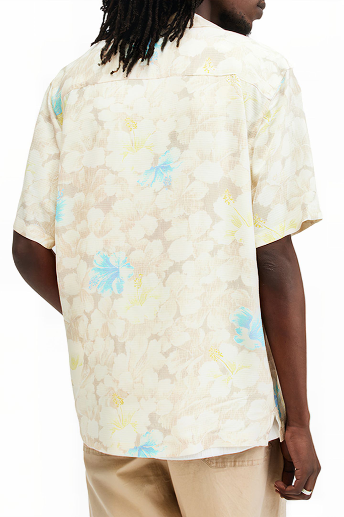 NEVADA SS SHIRT WICKER WHITE 2