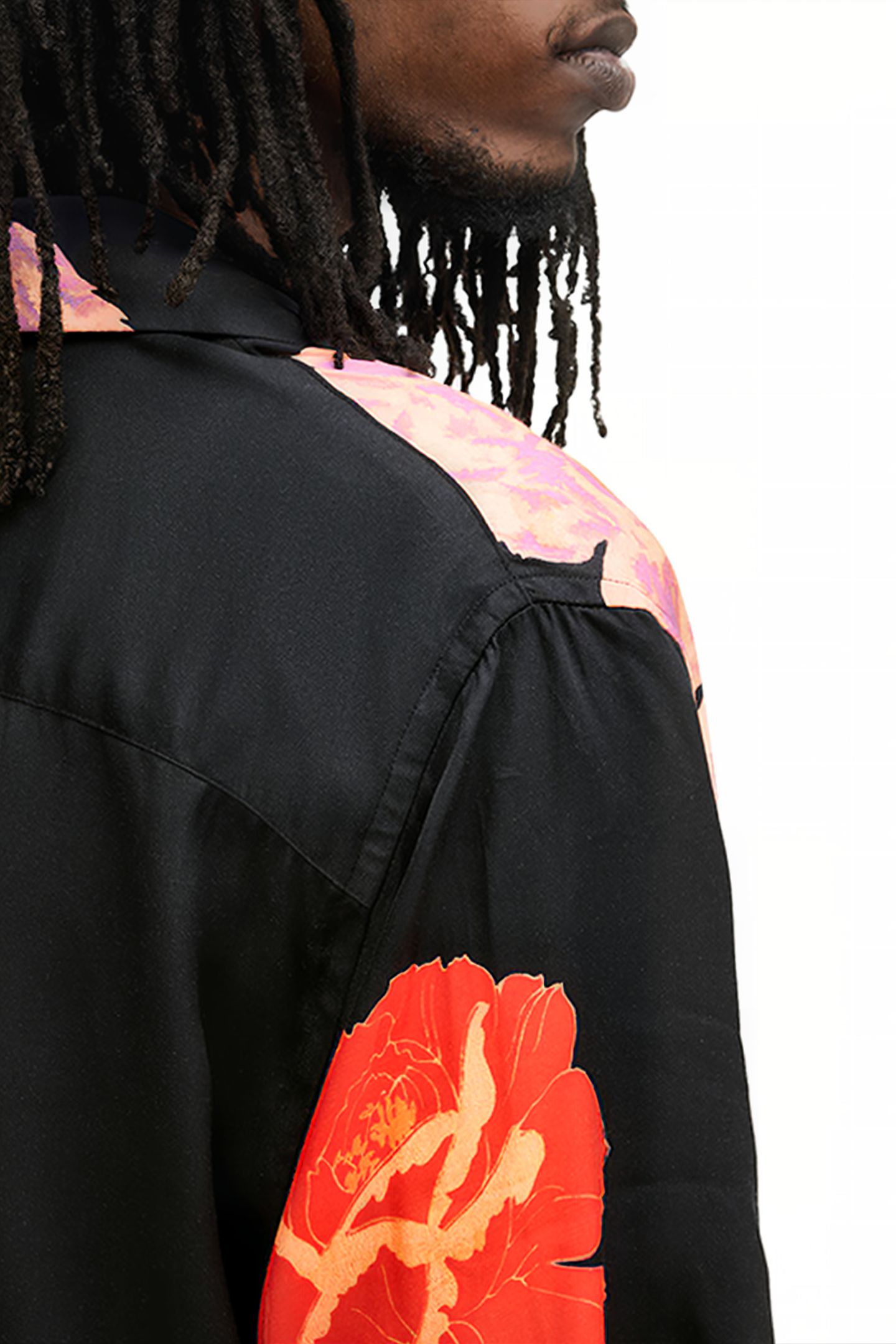 ROZE SS SHIRT JET BLACK 4