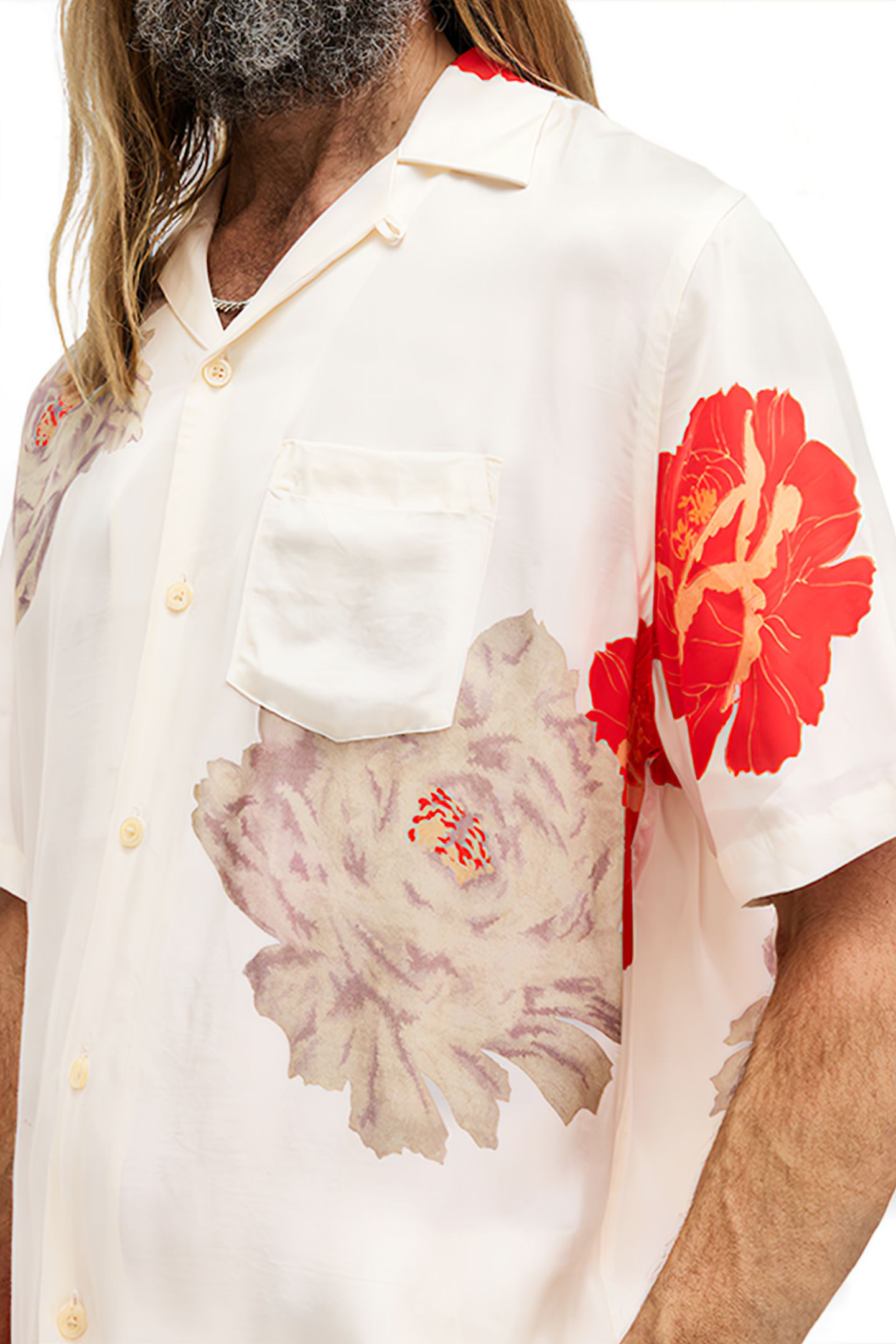 ROZE SS SHIRT ECRU WHITE 6