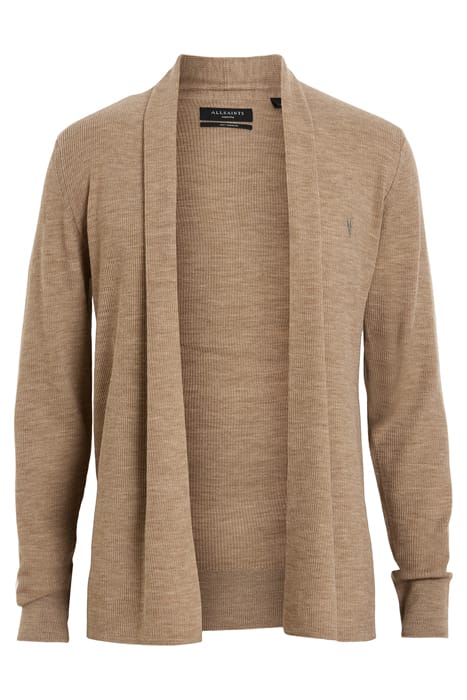 MODE MERINO OPEN CAR FAWN BROWN MARL 4