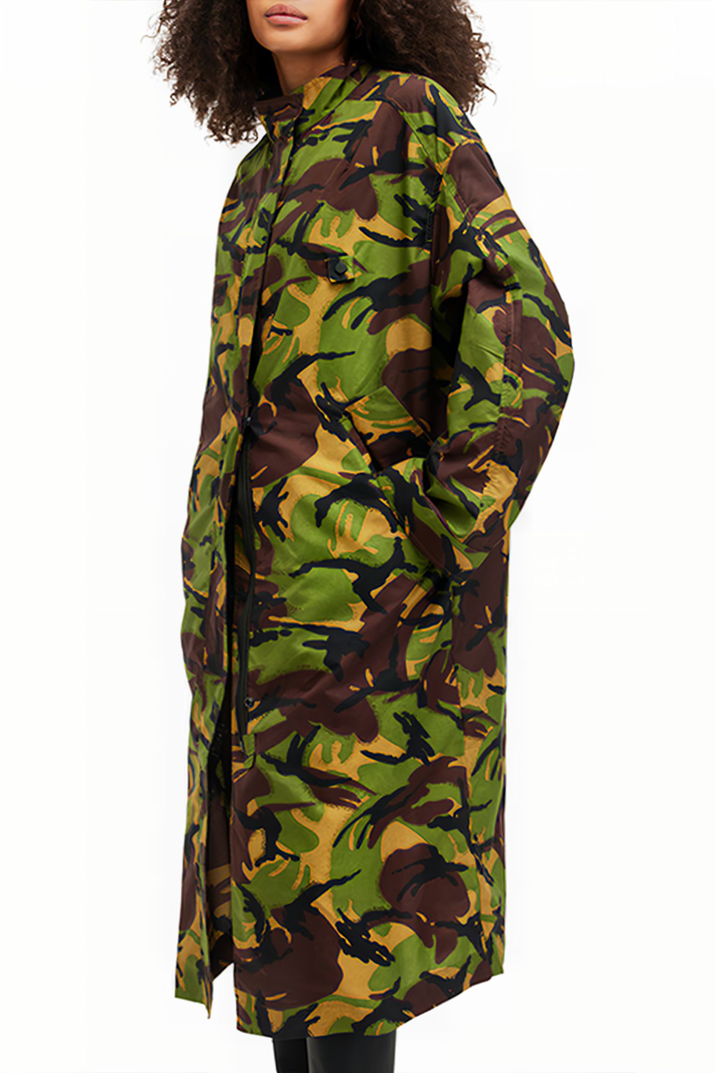 DANEYA CAMO PARKA KHAKI GREEN 5