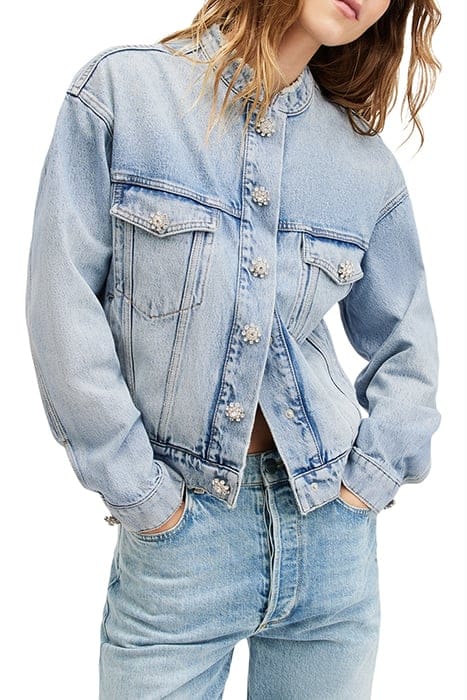 BELLA DIAMOND JACKET LIGHT INDIGO 8