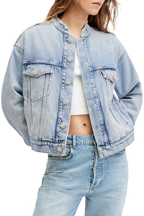 BELLA DIAMOND JACKET LIGHT INDIGO 1