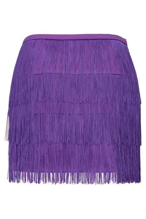LAS PALMAS GONNA FRANGE + CREPE STRETCH VIOLA PURPLE 5