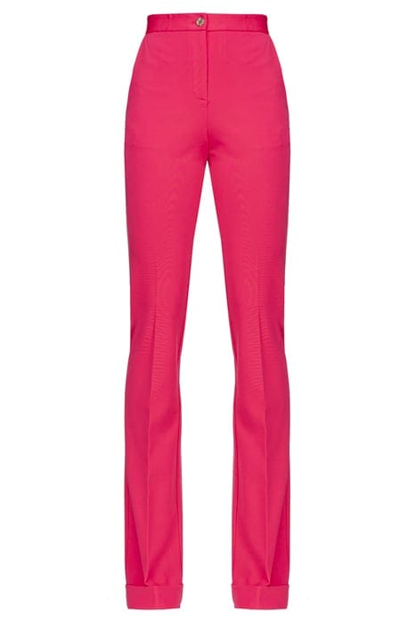 PRAGMATICO PANTALONE PUNTO STOFFA SCUBA RASPBERRY RED 4