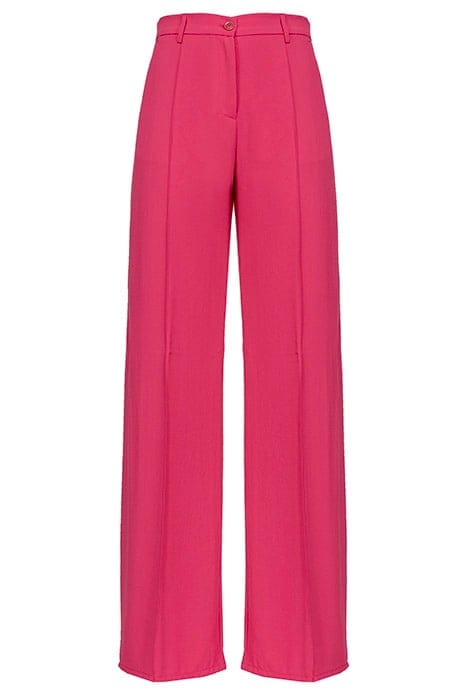 PUREZA PANTALONE CREPE FLUIDO RASPBERRY RED 1