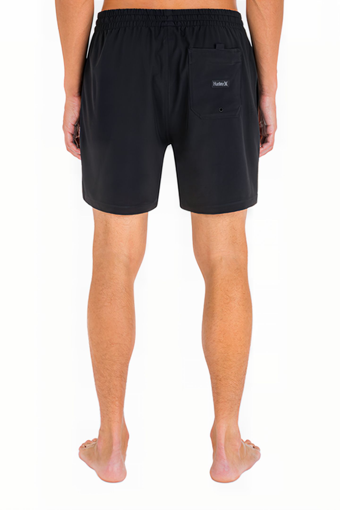 ONE AND ONLY SOLID VOLLEY 17 BOARDSHORT BLACK 2