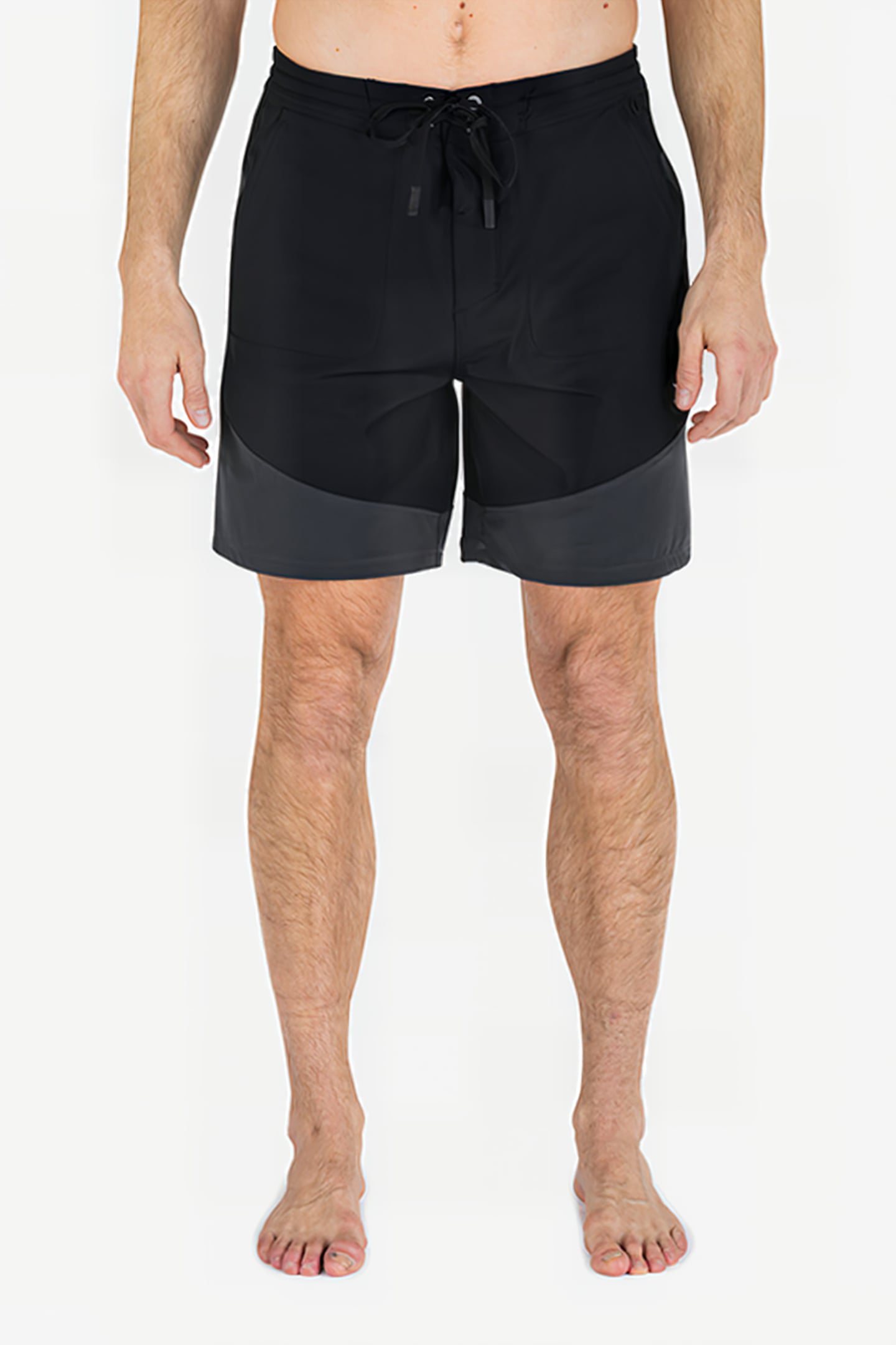 PHNTM BLOCKADE PADDLE SERIES HYBRID 18 BOARDSHORT BLACK 1