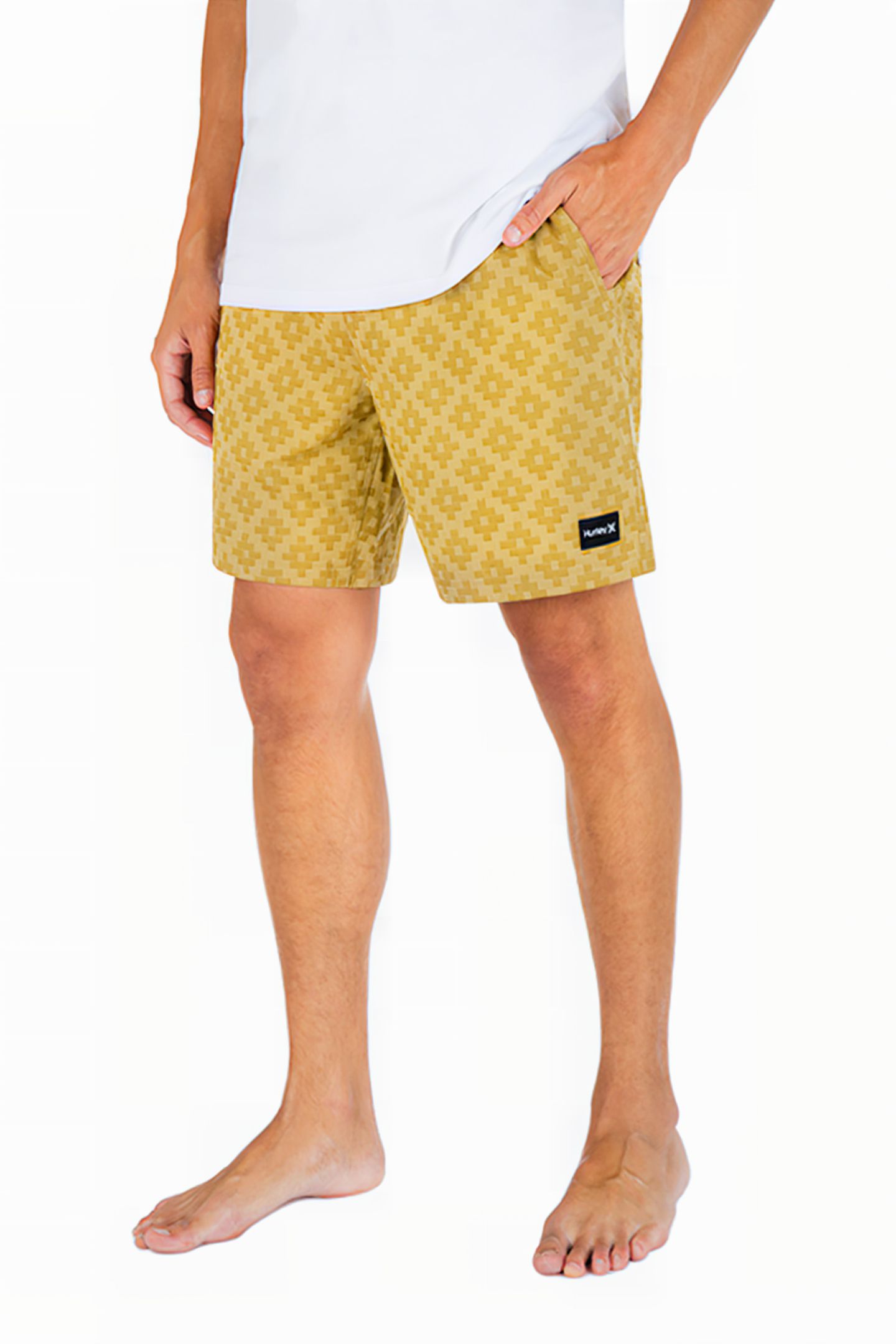 JAQUARD VOLLEY 18" VOLLEY SHORTS DUST CHEDR 5