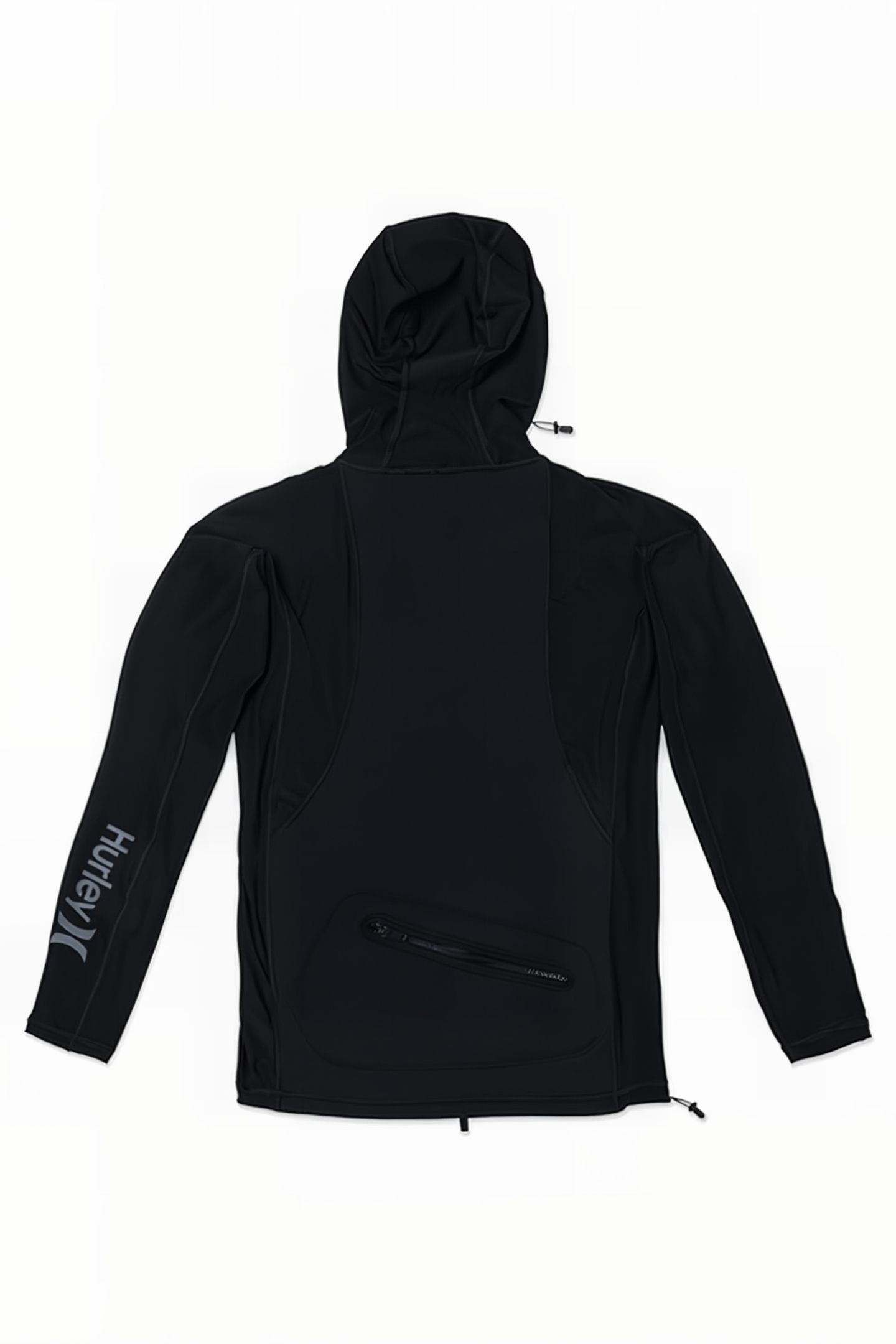 COAST GUARD HOODED SURF TOP BLACK 4
