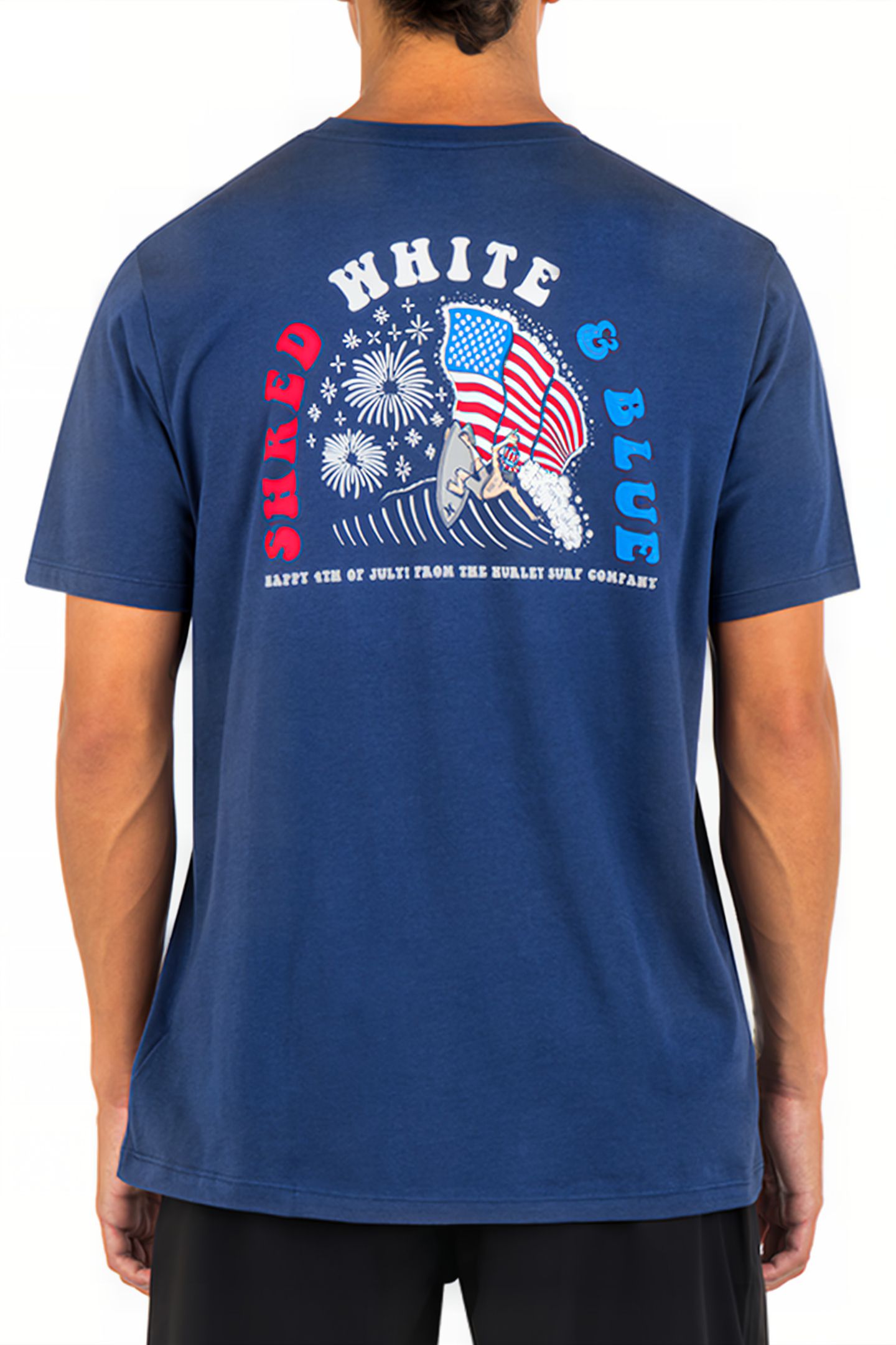 EVD SHRED WHITE AND BLUE SHORT SLEEVE ABYSS 2
