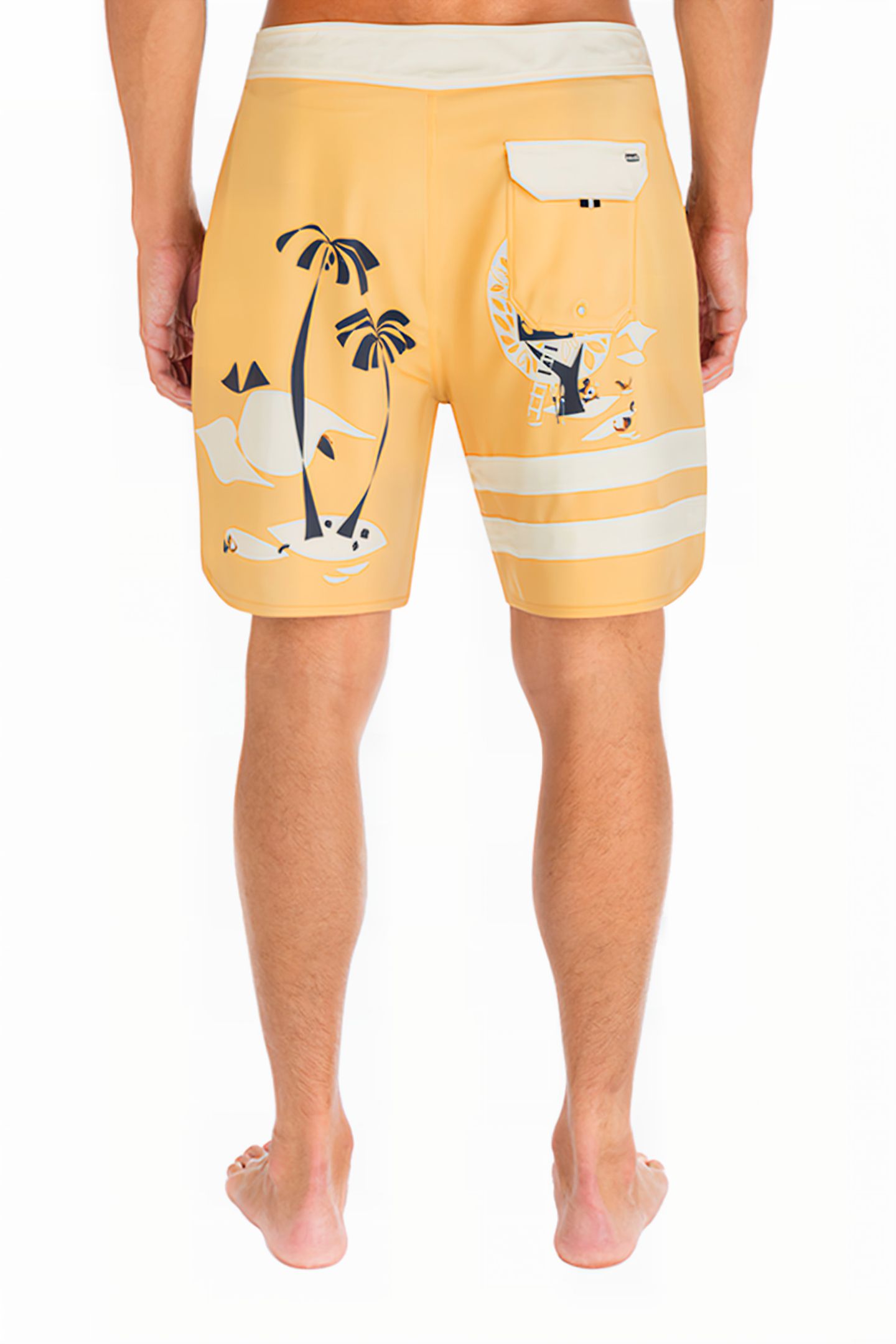 PHANTOM-ECO NICK KUCHAR BLOCK PARTY 18" BOARDSHORT GOLD SHED 2